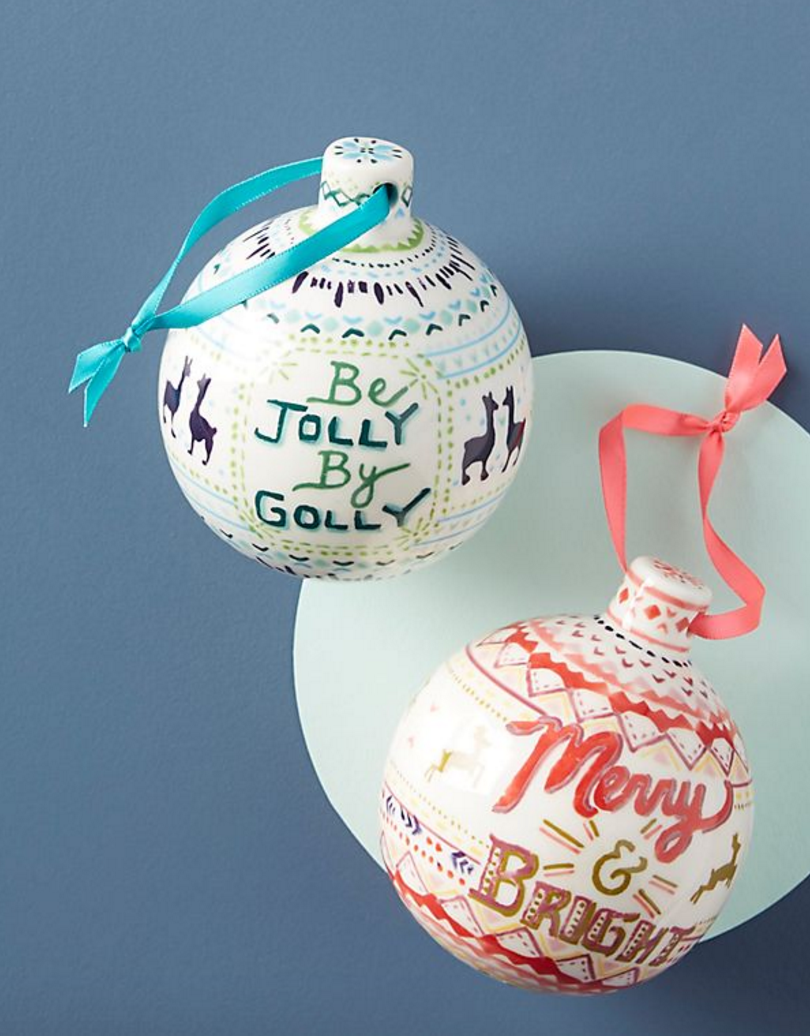 Be Jolly By Golly Ornament