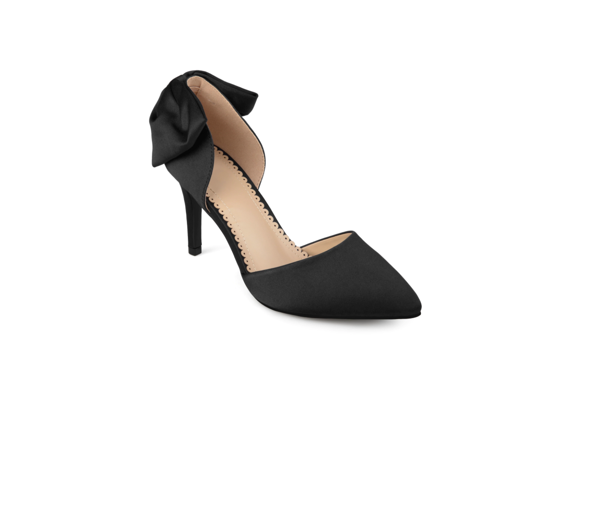 Journee Collection Women's 'Tanzi' Bow Pointed Toe D'orsay Pumps