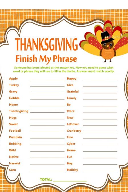 15 best thanksgiving games for kids family game ideas for turkey day