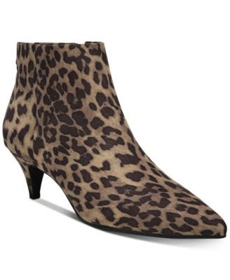 Leopard Booties