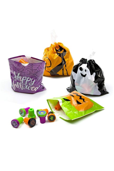12 Treat Bags Goo For Candy And Trick Or Treating Goo Bags