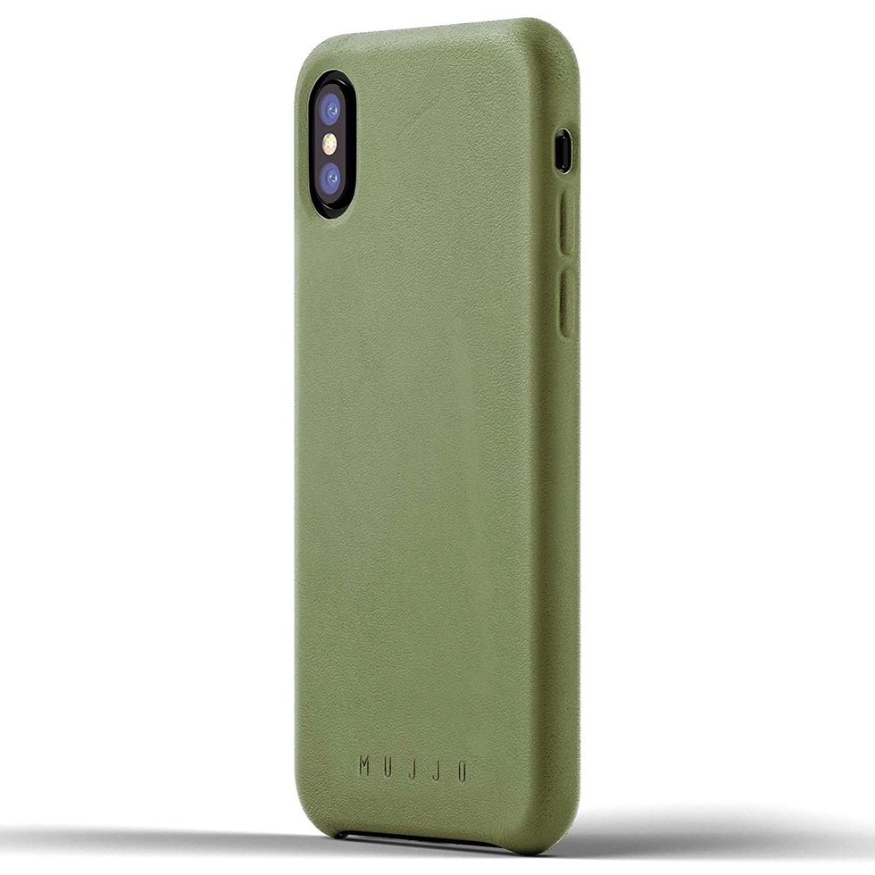 Mujjo Slim Leather Case for iPhone X/Xs