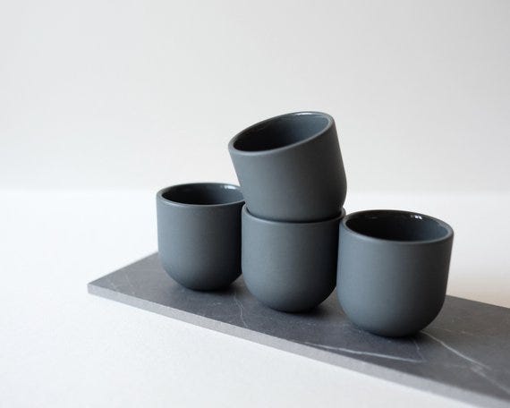 Set de tazas de café