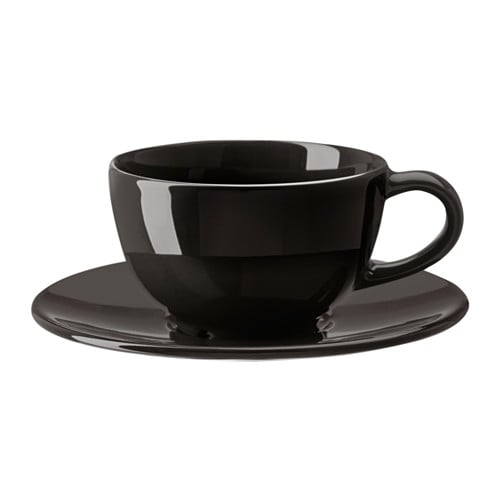 Tazas en gris oscuro