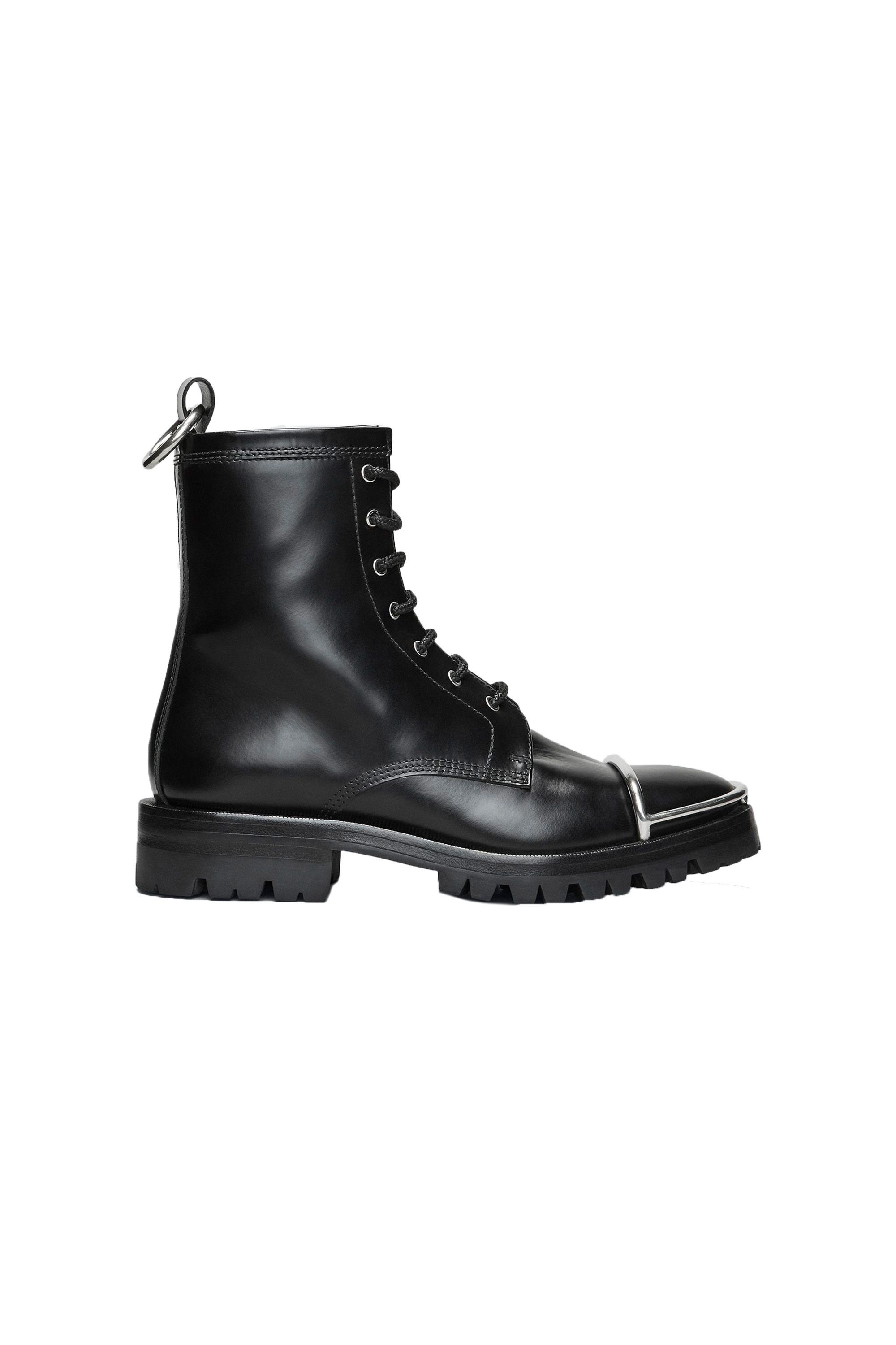 topshop artist lace up boots
