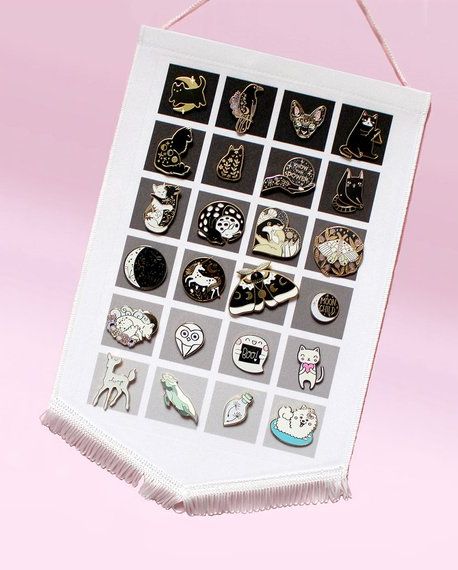 10 Cool Enamel Pin Display Ideas You Need For Your Collection