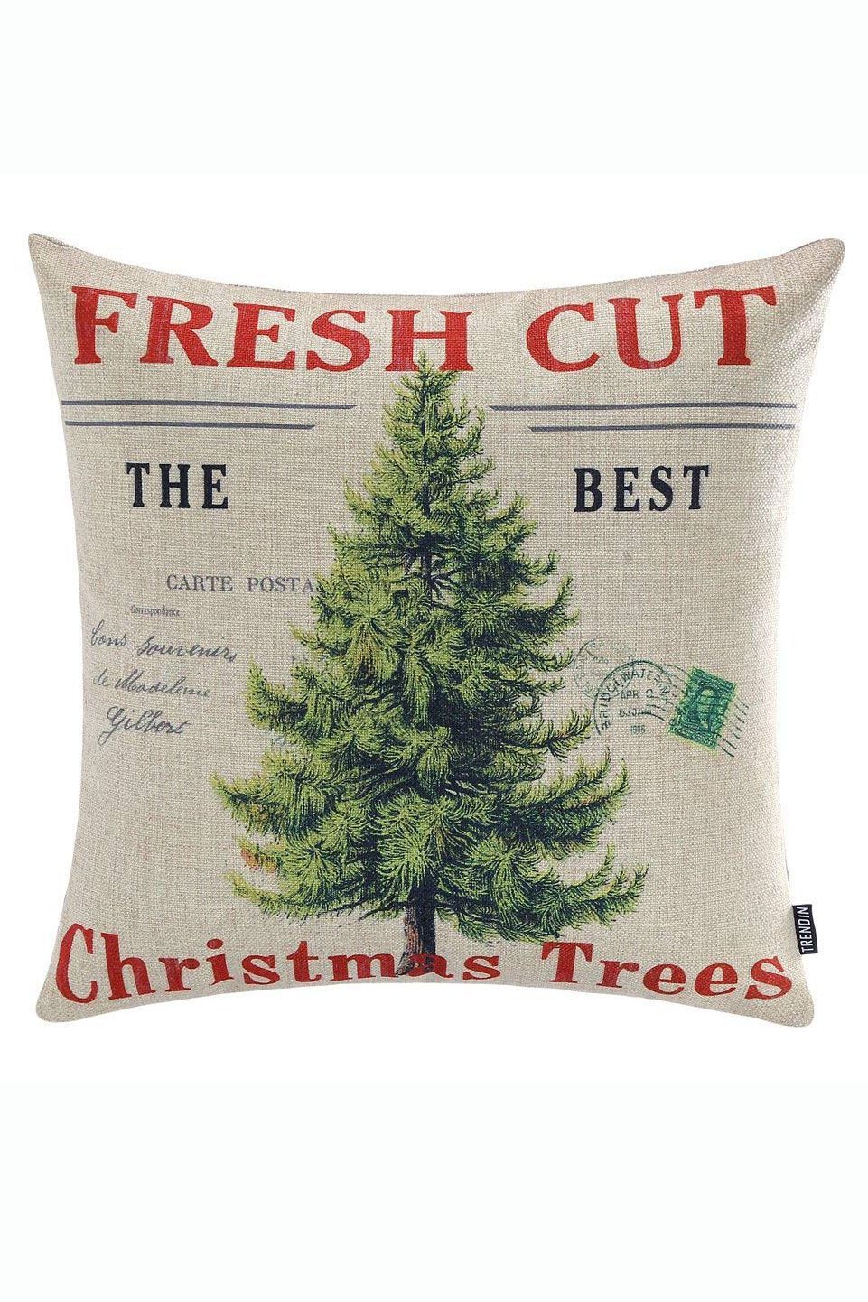 outdoor christmas pillow covers