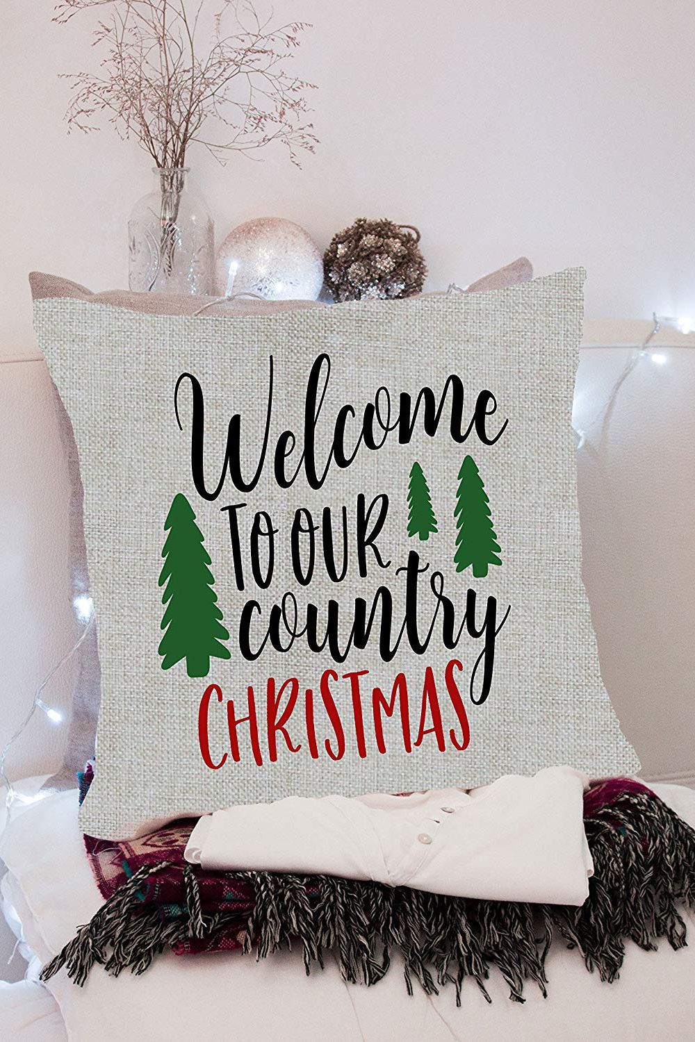 christmas pillows etsy