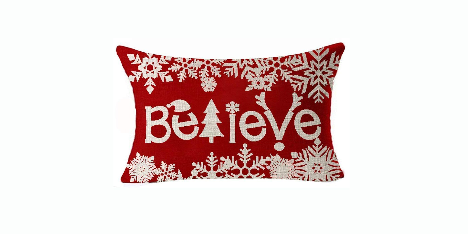 A SXT Merry Christmas Series Throw Pillow Case Decorative Cushion Cover Pillowcase 4545CM 