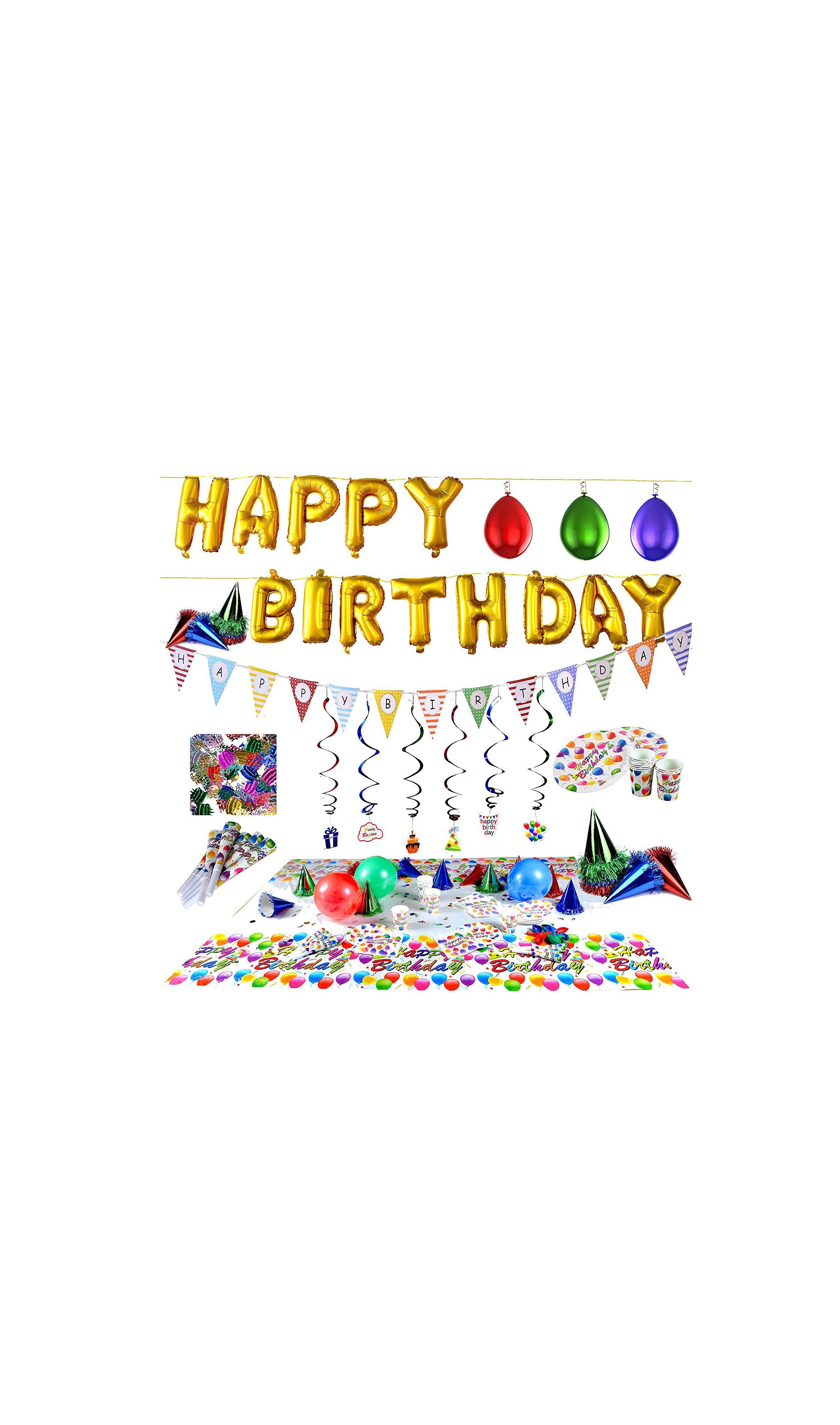 100-Piece Birthday Party Set 