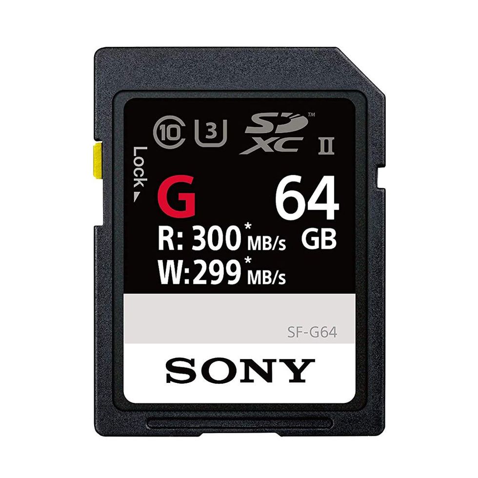 Sony ﻿SF-G Series UHS-II SD Card