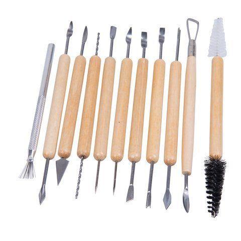 For a Small or Delicate Pumpkin: Pottery Sculpting Tools