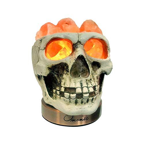 skull salt lamp