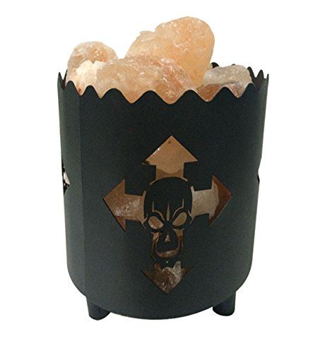 skull salt lamp