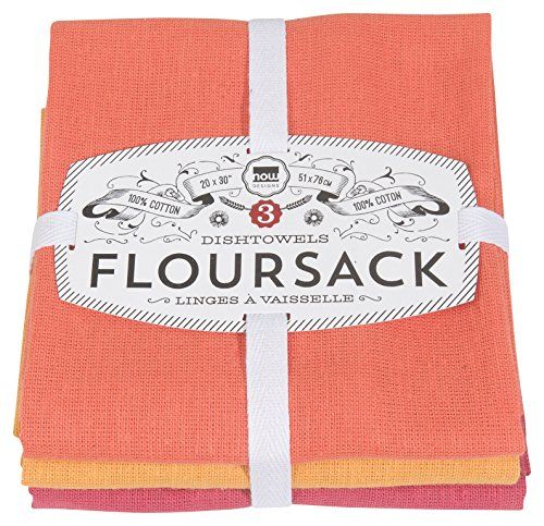 Floursack Kitchen Towels, Set of Three
