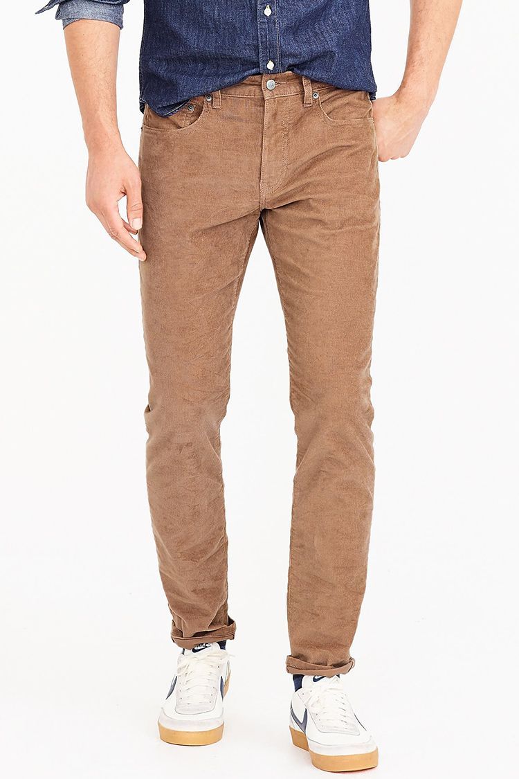 men's skinny corduroy pants