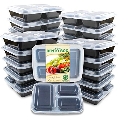Brieftons Glass Meal Prep Containers: 5 Pack, 35 Oz with Airtight,  Leakproof Snap Locking Lids, Perfect for Food Storage, Lunch & Portion  Control