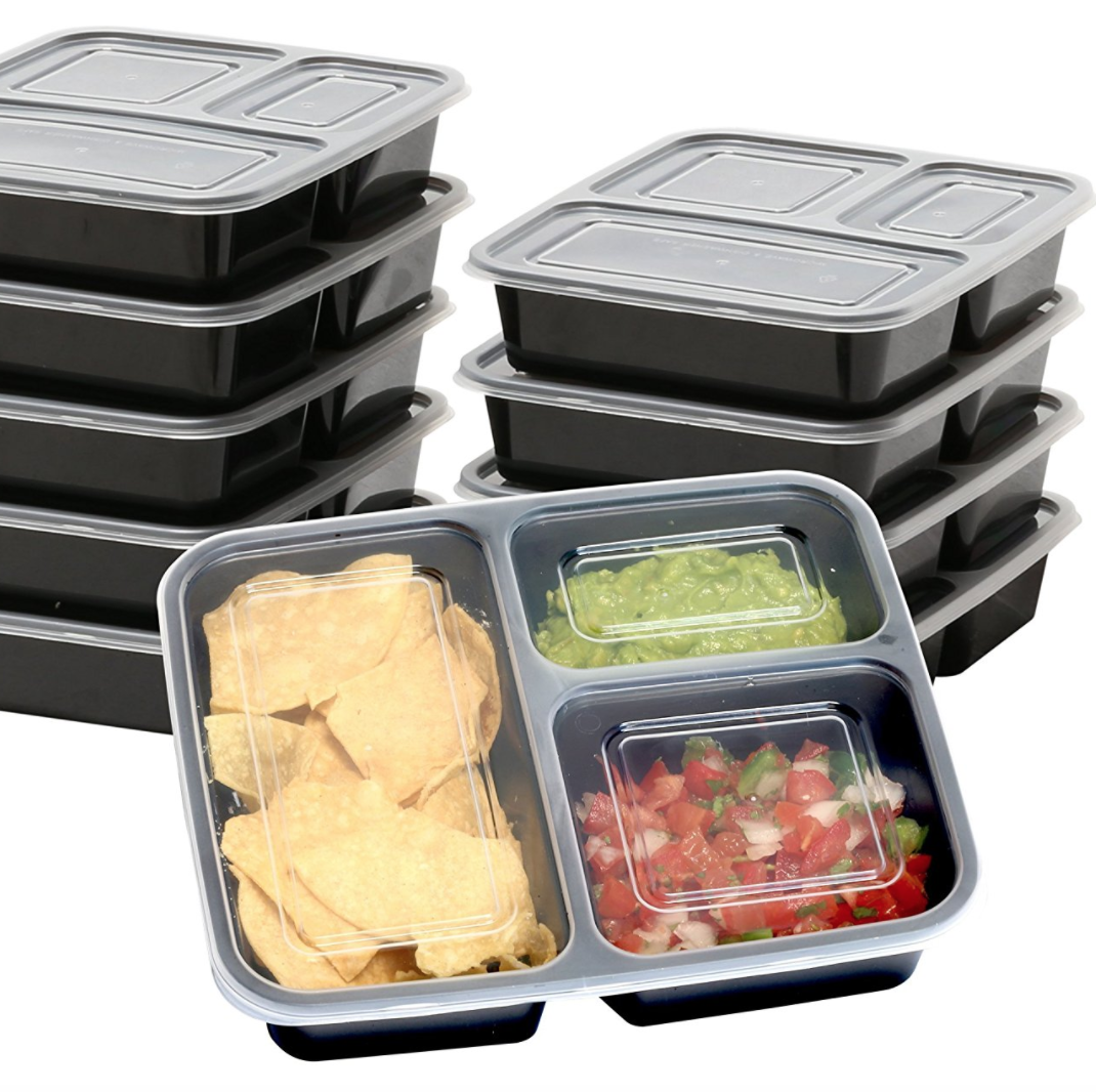 meal prep containers microwave safe with lid