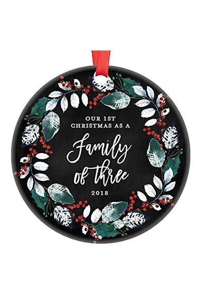 personalized baby's first christmas ornament 2018