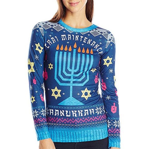 10 Best Ugly Hanukkah Sweaters For 2018 - Funny Hanukkah Sweaters & Jumpers