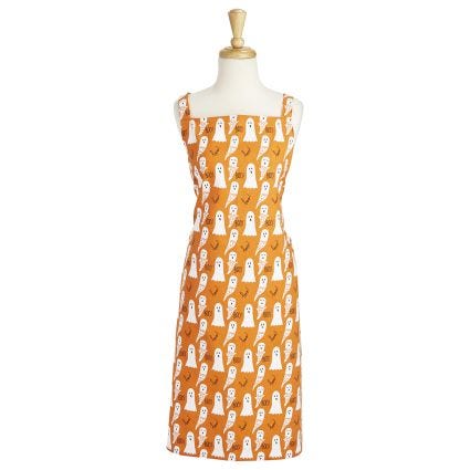 “Boo” Halloween Apron
