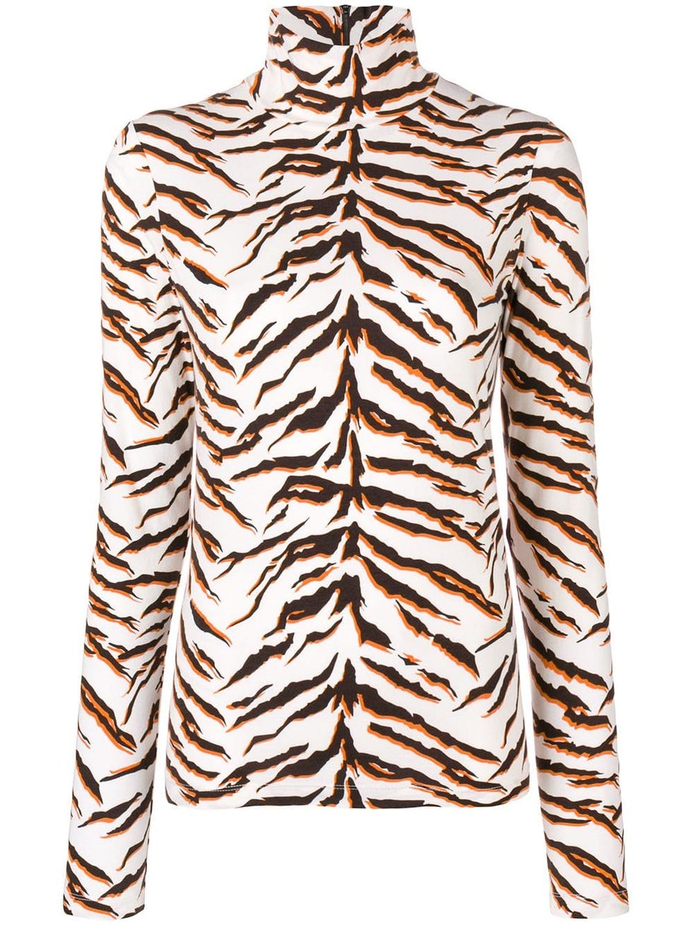 Tiger Turtleneck Top
