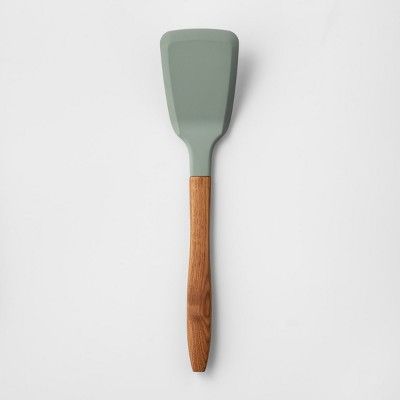 Silicone Head Turner with Wood Handle