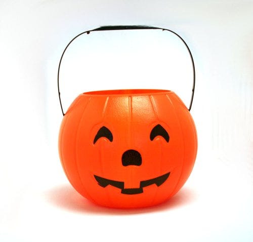 Jack O Lantern Candy Bucket
