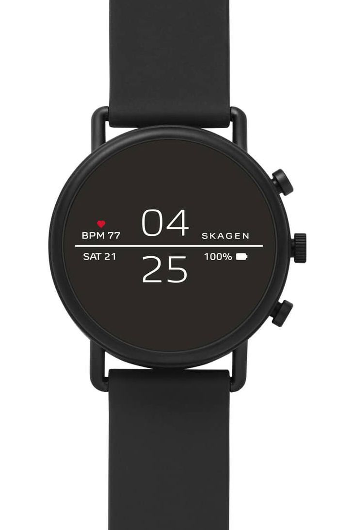 black smart watch mens