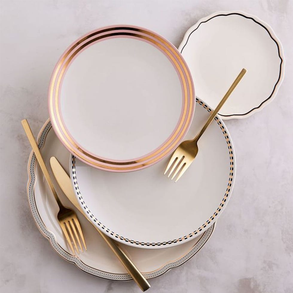 Fishs Eddy Gilded Dinnerware