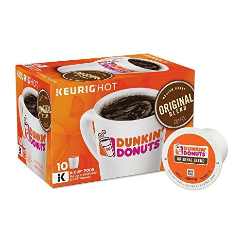 Dunkin' Original Blend K-Cups, 60 Count
