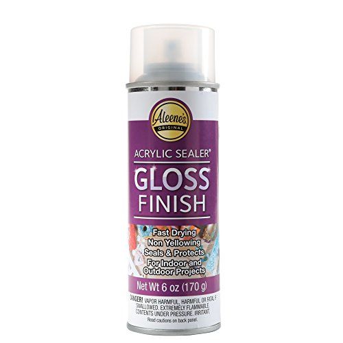 Spray Acrylic Sealer Gloss Finish