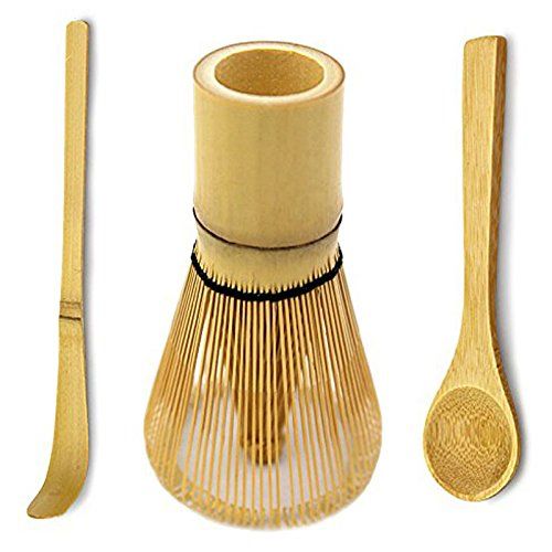 Bamboo Matcha Tea Whisk, Scoop, and Spoon