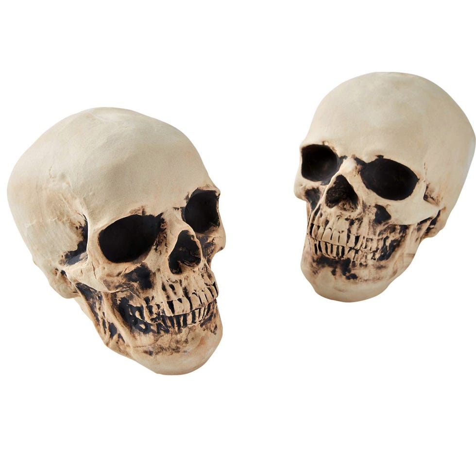 Fire Log Skull Set - 2 Pack