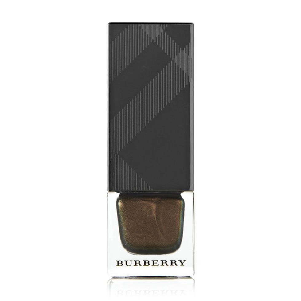 Burberry Nail Polish in Metallic Khaki