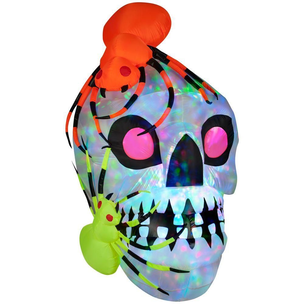 Inflatable Light Show Skull