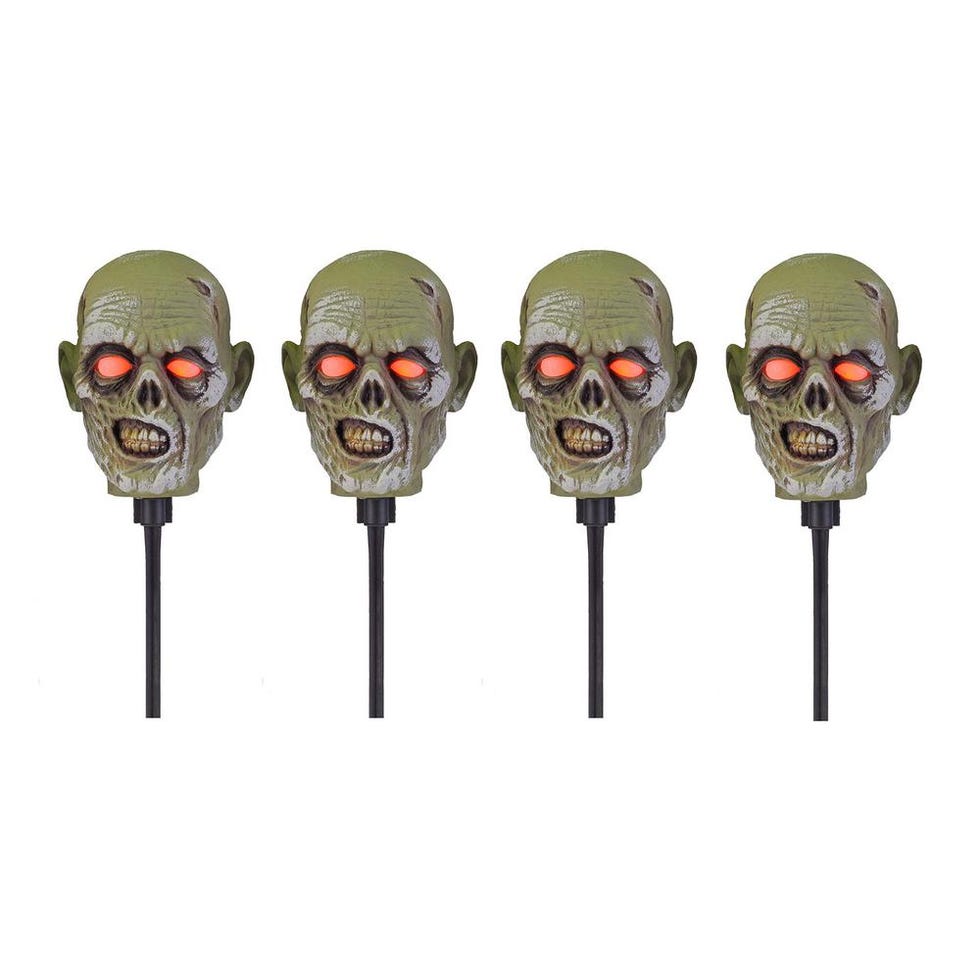 Zombie Head Pathway Lights