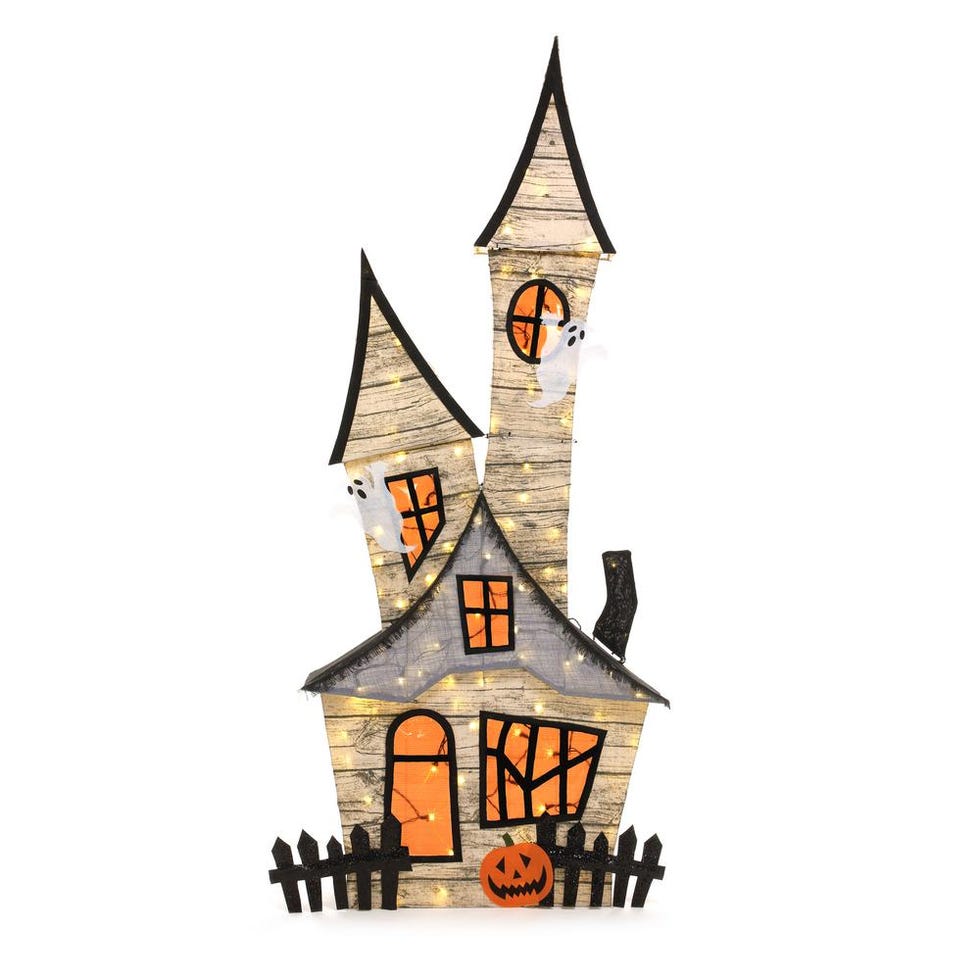 Warm White LED Ghost House