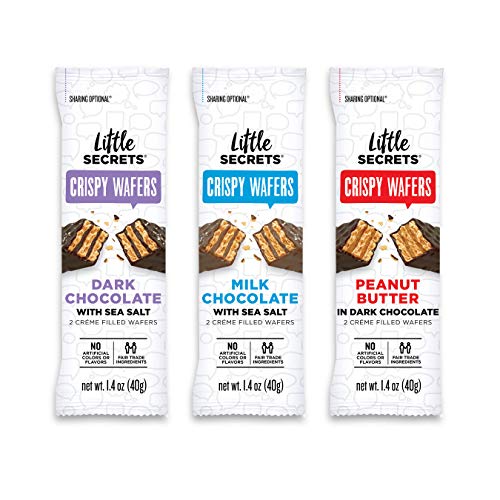 Little Secrets Crispy Wafer Dark Chocolate With Sea Salt 1.4 oz