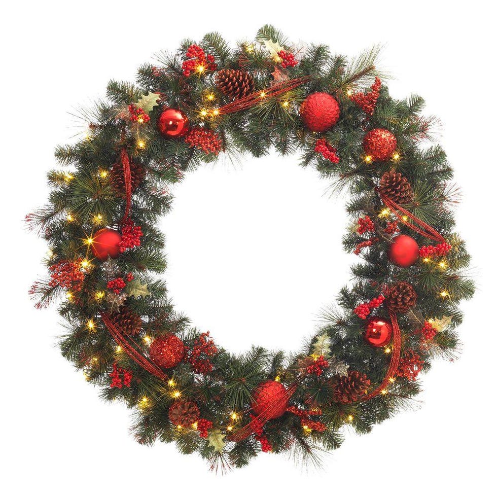 Battery-Operated Wreath