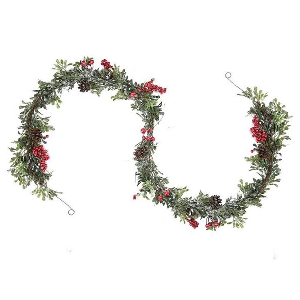 6 ft. Glittered Garland