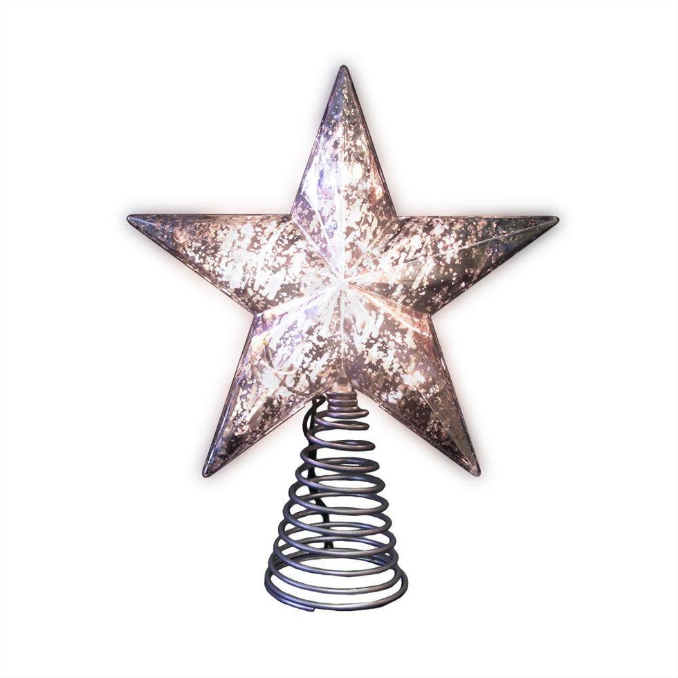 Silver Mercury Tree Topper