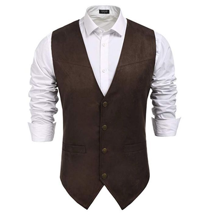 Suede Vest