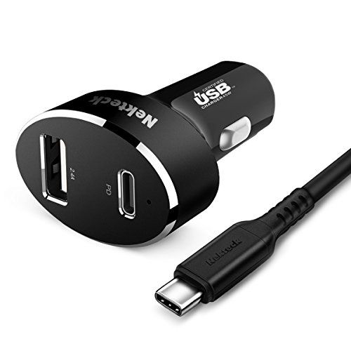 45-Watt Power Delivery Type-C Car Charger