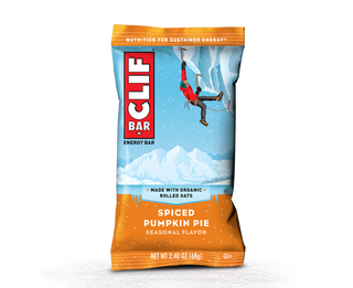 Pastel de calabaza con especias de Clif Bar 