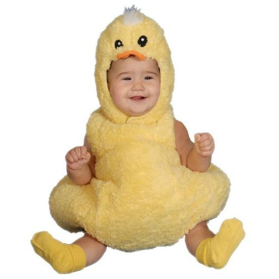 Cute Little Baby Duck Costume Set