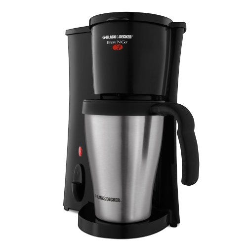 Black+Decker Brew ’n Go Personal Coffee Maker With Travel Mug