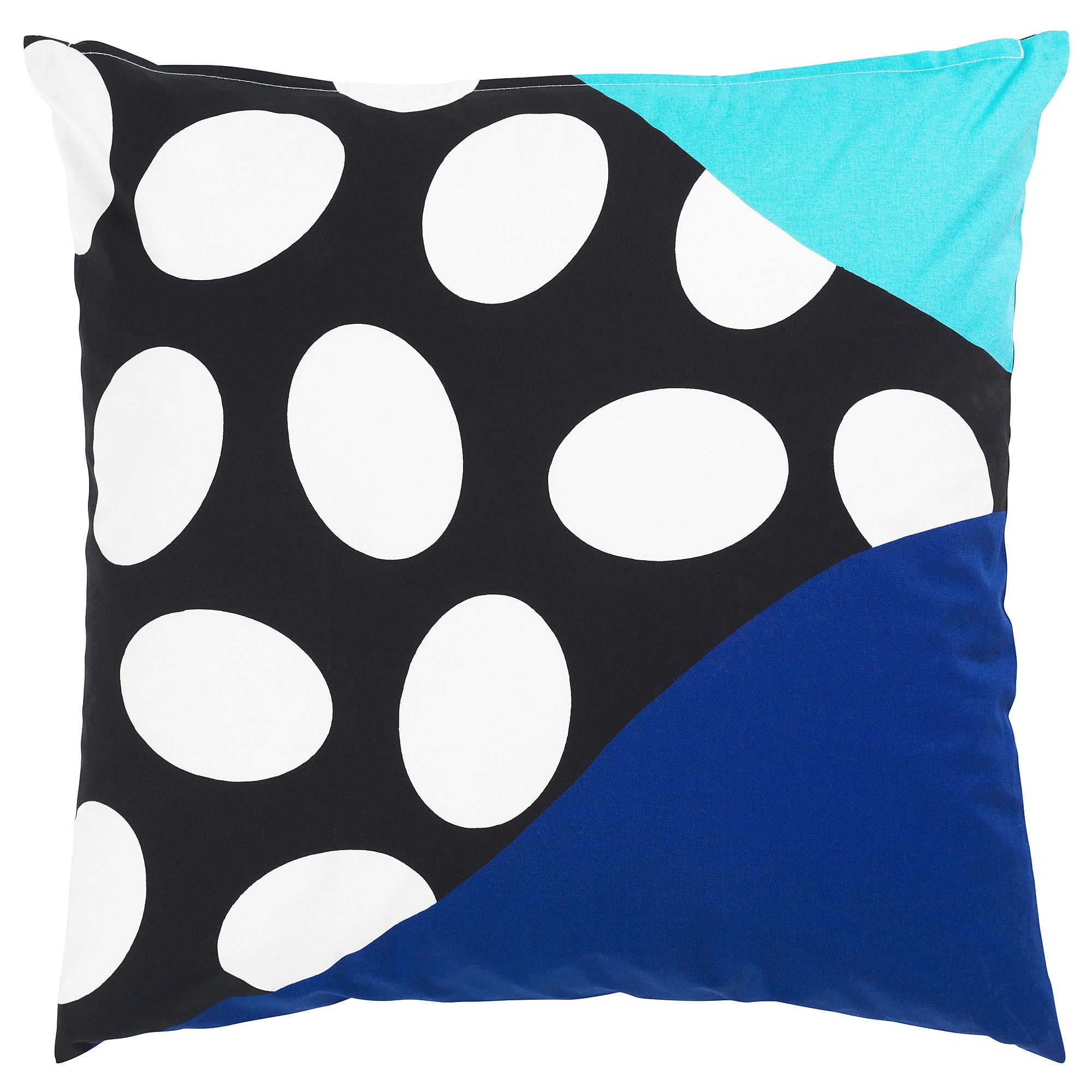 MOSAIKBLAD Cushion Cover, Blue