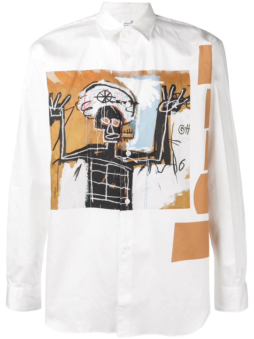 Comme des garcons shirt 2024 jean-michel basquiat print tee