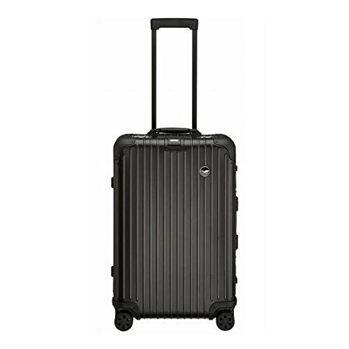 Lufthansa Alu Premium Collection Suitcase 84.5L Electronic Tag, Black